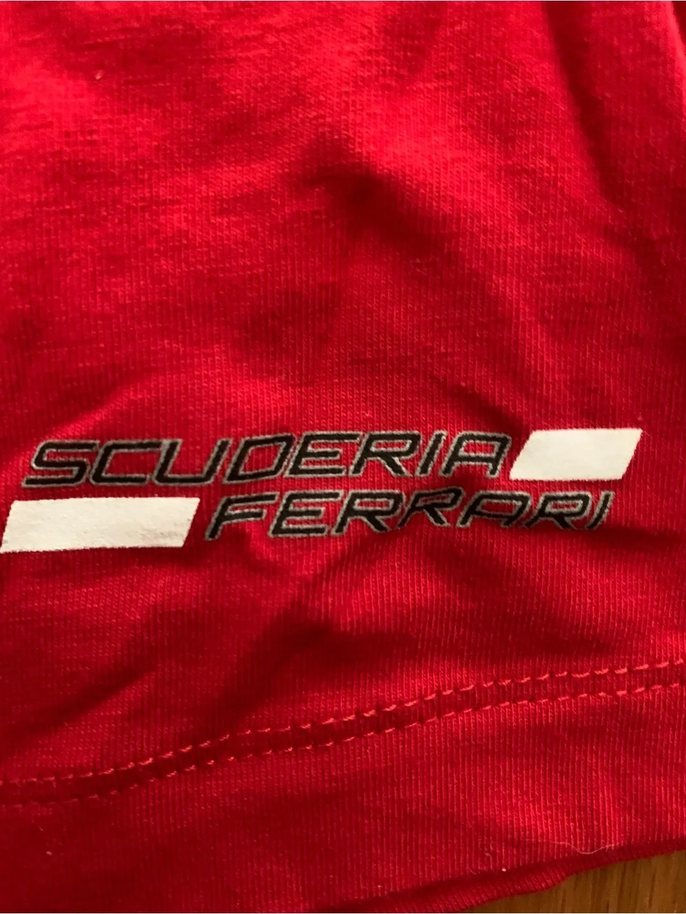 Ferrari Red Slim Women's Tank Top with Shield Logo